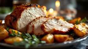 Arrosto di tacchino al forno