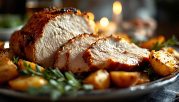 Arrosto di tacchino al forno