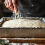 Lievitazione del babà rustico