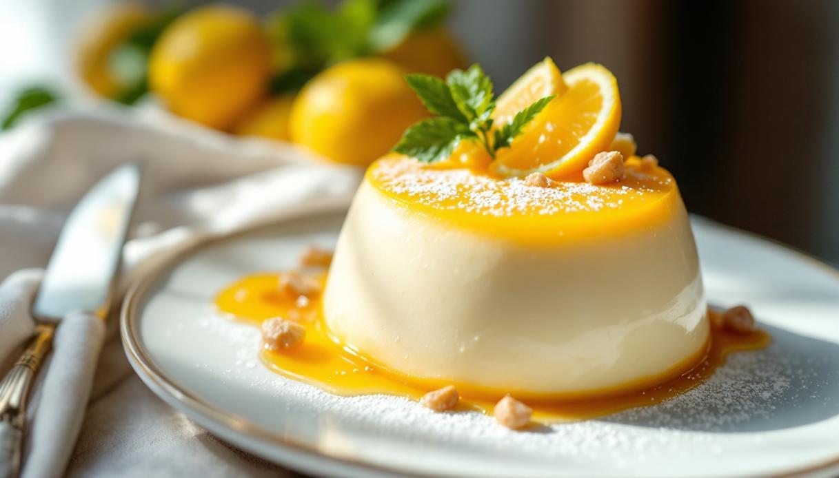 Bavarese al limone