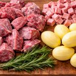 La preparazione degli ingredienti