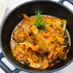 Cassoeula lombarda appena preparata