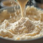 L'aggiunta del lievito e della farina