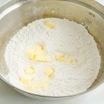 farina, burro e zucchero