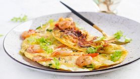 Frittata ai frutti di mare