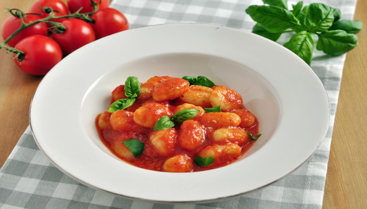 Macchina per fare gli gnocchi in casa con farina di patata liofilizzata