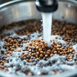 Lenticchie per l'hamburger