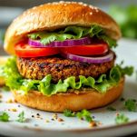 Hamburger di lenticchie