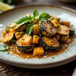 Melanzane al funghetto pronte