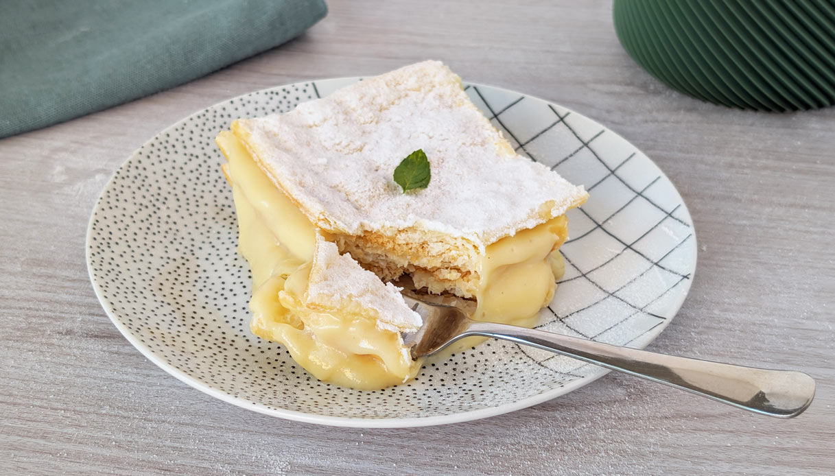 Millefoglie alla crema pasticcera