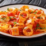 pasta con totani allardiati