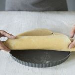 pasta frolla su teglia