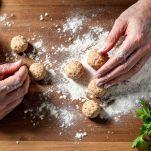 creazione polpette di tonno