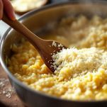 mantecatura risotto alla milanese