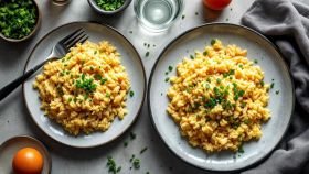 Risotto con le uova