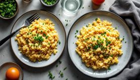 Risotto con le uova