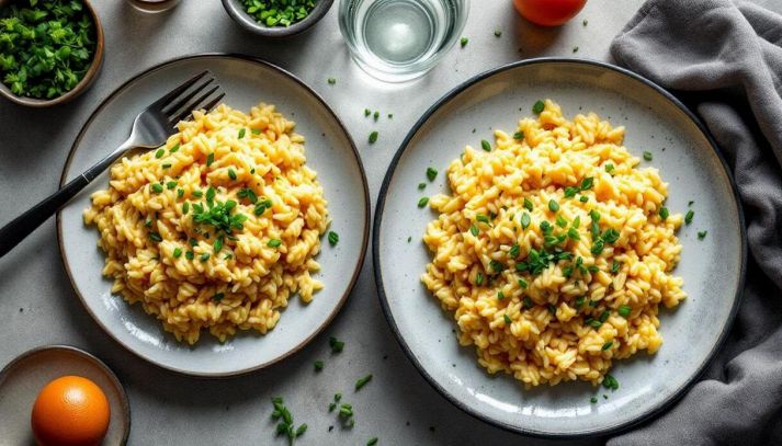 Risotto con le uova