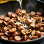 risotto con salsiccia