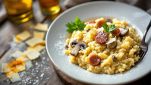 risotto con salsiccia