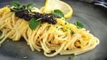 Pasta con il caviale