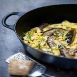 Tagliatelle funghi porcini noci