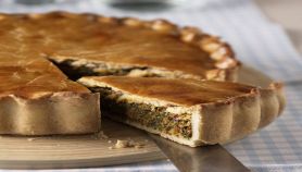 Torta salata alle castagne