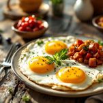 Uova pronte da servire