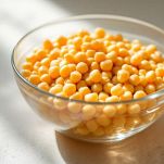 ceci per la zuppa con le castagne