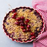 Crumble alle ciliegie