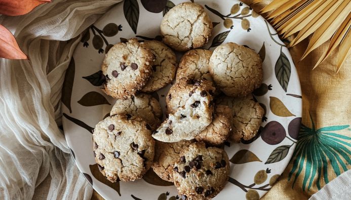 Biscotti Rustici con Gocce di Cioccolato