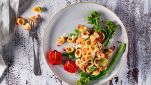 Orecchiette con broccoletti e pomodori