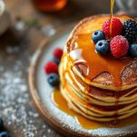 Pancake con il Bimby pronti