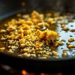 Cottura del tartufo in padella