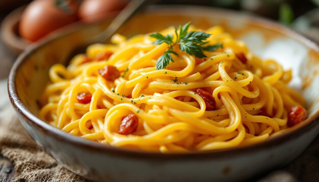 Pasta all'uovo fatta in casa