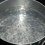 portate a ebollizione abbondante acqua salata