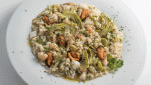Risotto frutti di mare e carciofi