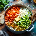 Csrota, sedano e cipollq