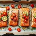 Preparazione del salmone