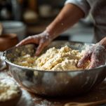Impasto omogeneo per zeppole