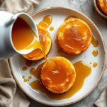 sciroppo sopra la basbousa