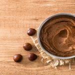 Composto con castagne e cioccolata