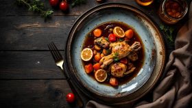 Coniglio in agrodolce