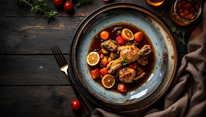 Coniglio in agrodolce