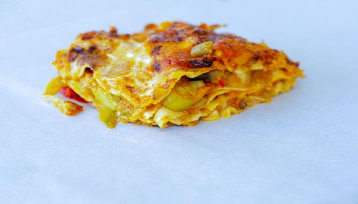 Lasagne tripudio di verdure