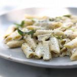 Pasta con crema di fagioli