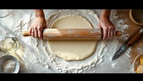 Panetto di pasta frolla salata pronta per l’uso