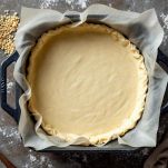 Pasta sfoglia nella teglia