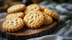 Delizia friabile per il tè pomeridiano