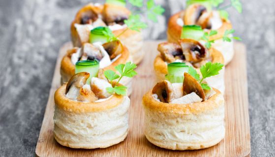 Tartine e vol au vent