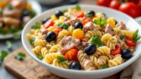 Pasta fredda con il tonno